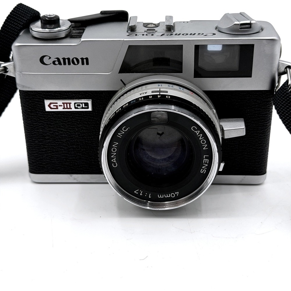 Canon Canonet G-III QL17 35mm Rangefinder Camera 40mm f1.7 Lens PARTS ONLY